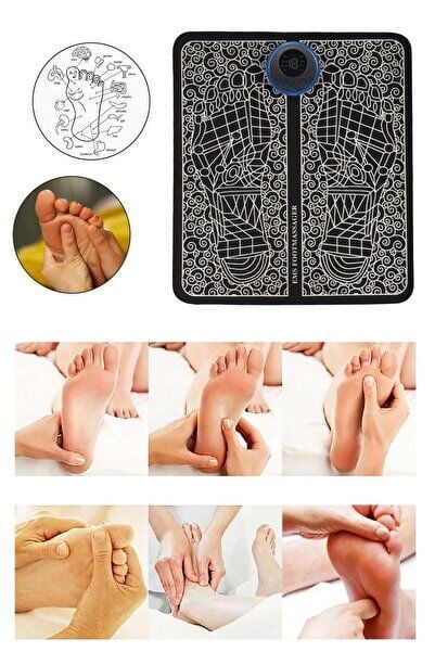 Akapuntur Ayak Stimülasyon Masaj Pedi Katlanır Taşınabilir