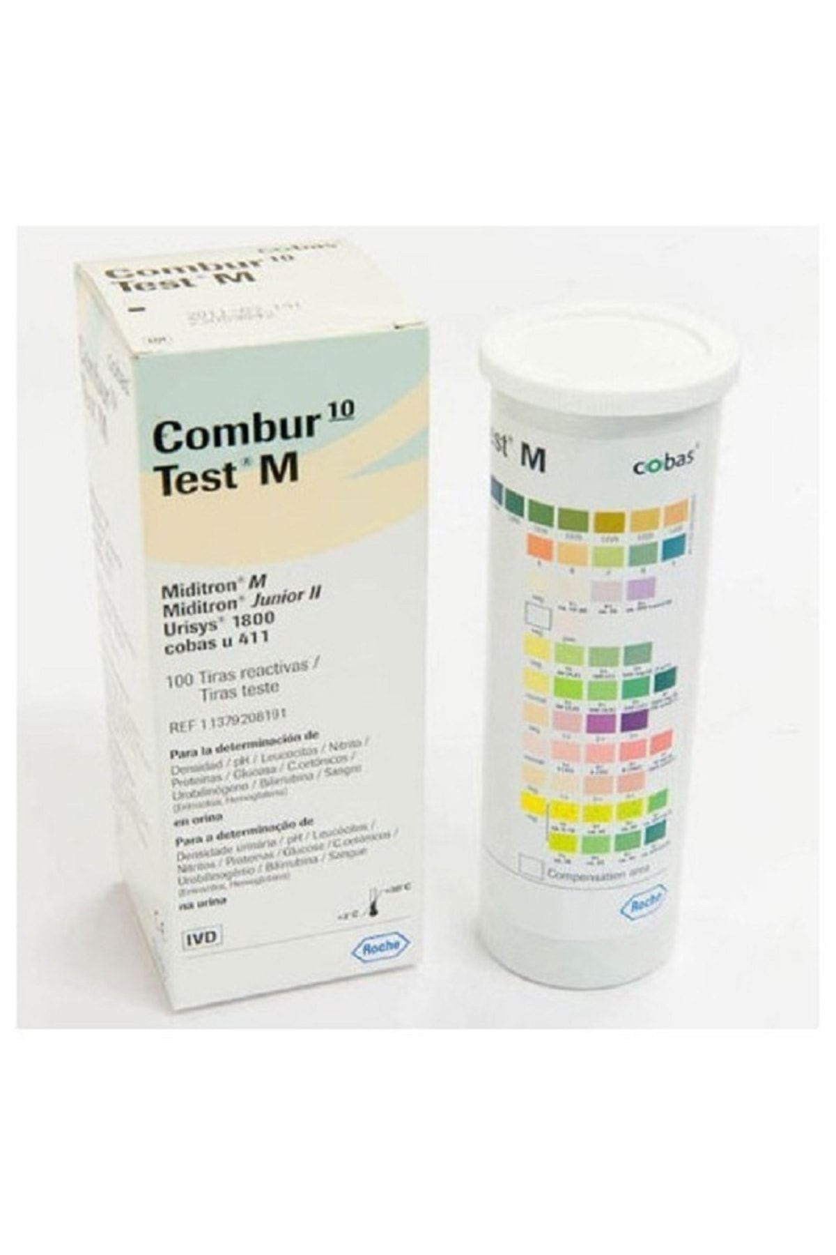 Combur 10 Test M Idrar Test Çubuğu - Stribi 100 Adet