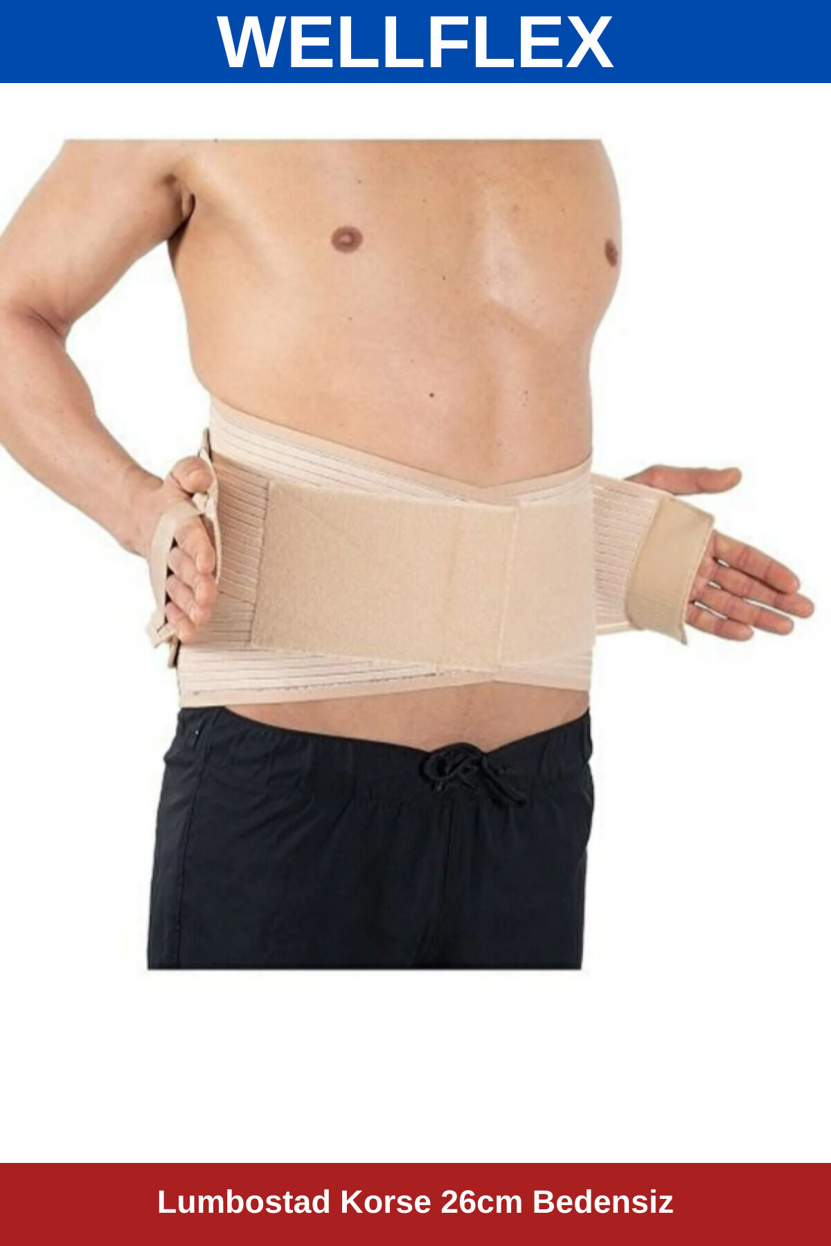 Lumbostad Korse 26 cm Bedensiz