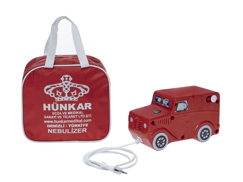 Nimo Kompresörlü Nebulizatör HNK-NBL-CAR Beyaz Araba Nebulizatör