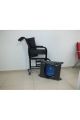 Ev Tipi Katlanabilir Klozetli Tekerlekli Sandalye