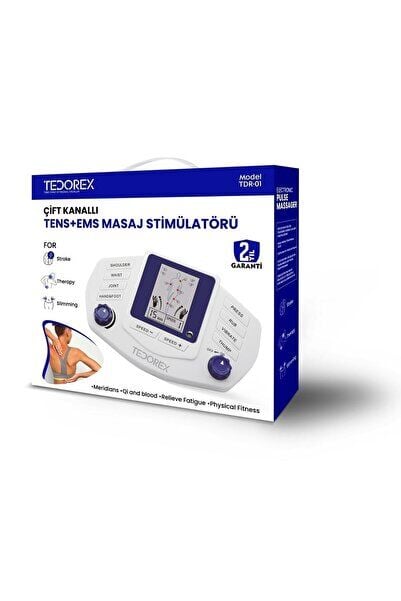 Çift Kanallı Tens+Masaj Stimülatörü Felç Terapi