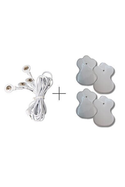 Tens Kablosu 4 Adet Elektropedi (ÇITÇITLI) - Tens Yedek Parça - Tens Elektrot - Tens Elektrodu