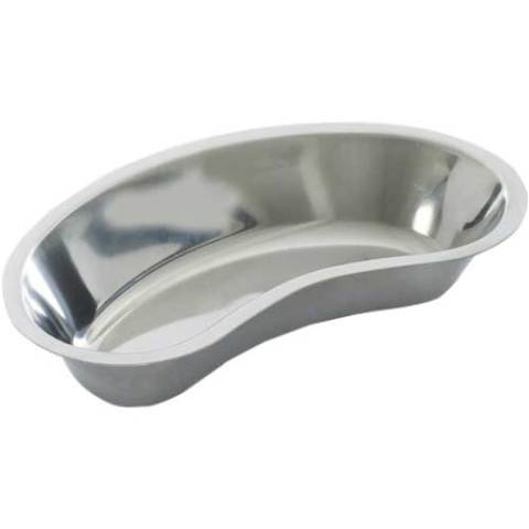 Böbrek Küvet Böbrek Küvet Metal Paslanmaz Çelik 14,5 x 30,4 x 4 cm