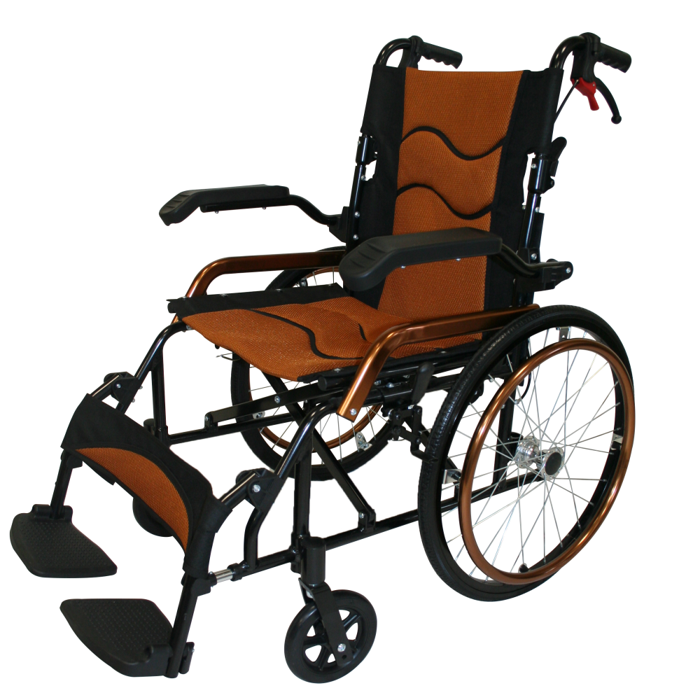 Poylin P807 Tekerlekli Sandalye Refakatçi Frenli