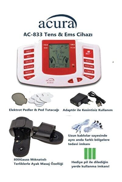 Ultra Masaj Aleti Fizik Tedavi Tens Cihazı.