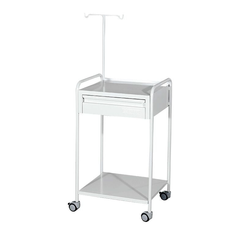 E-233a - Cihaz Arabası Çekmeceli Serum Askılıklı