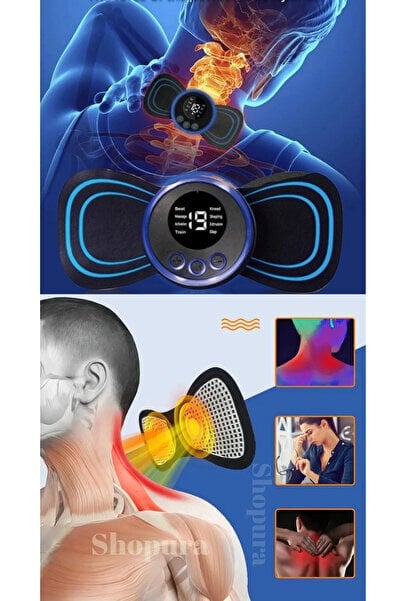 Taşınabilir Tens Ems Masaj Aleti ile Rahatlama ve Konfor
