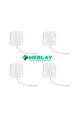 5x5 cm kablolu TENS elektrot pedleri 2 paket 8 adet