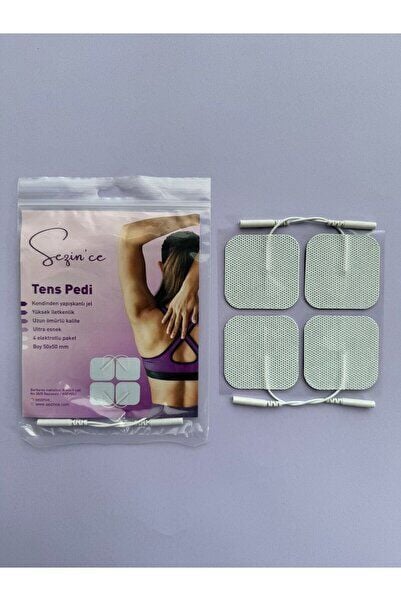 Tens Elektrodu 5x5 4 Lü 1 Paket Yedek Tens Pedi