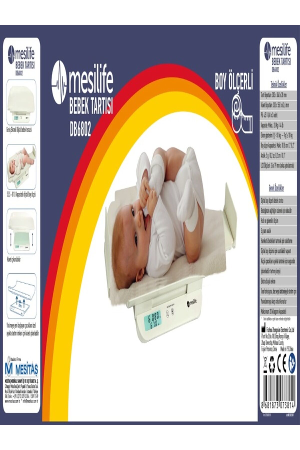 DB6802 Dijital Bebek Tartısı