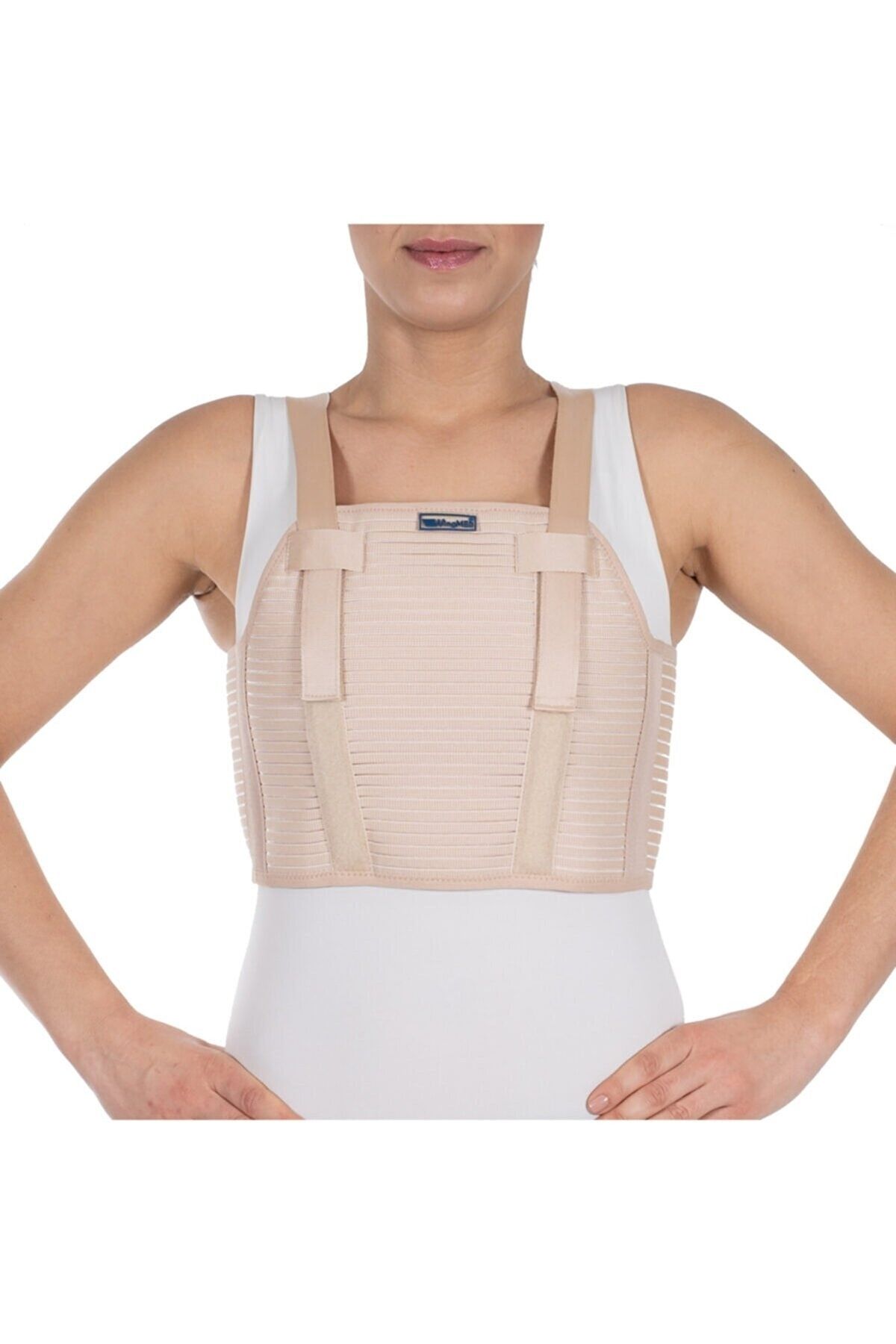 Göğüs Korsesi Plastik Balenli - (std 2 - L/xl/xxl)