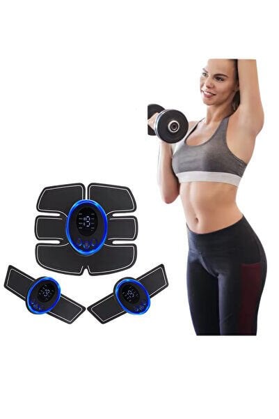 Şarj Edilebilir Tens Ems Masaj Cihazı Aleti  Karın & Kol & Kalça Geliştirici