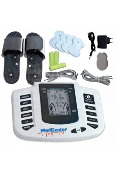 Elektronik Fizik Tedavi Tens Terapi Cihazı Masaj Aleti - Terlikli