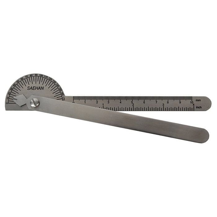 SH5102 Çelik Cep Gonyometre 18 Cm