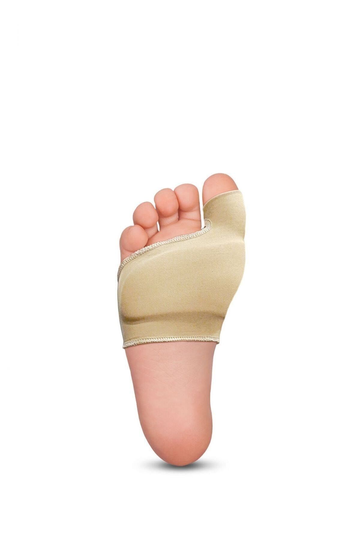 Kumaş Kaplı Jel Metatars & Halluks Valgus Koruyucu Large