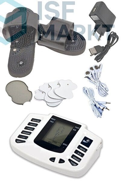 Terlikli Elektirkli ve Pilli TENS Cihazı – Evde Profesyonel Masaj ve Ayak Rahatlaması