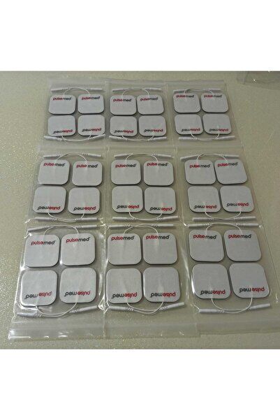 -- Tens Cihazı Kablolu Yedek Elektrot 5x5 Tens Pedi 4 Lü ( 9 Paket )