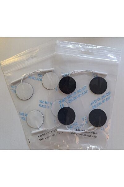 Yuvarlak Tens Elektrot Pedi 3.2 cm, Pakette 4 adet