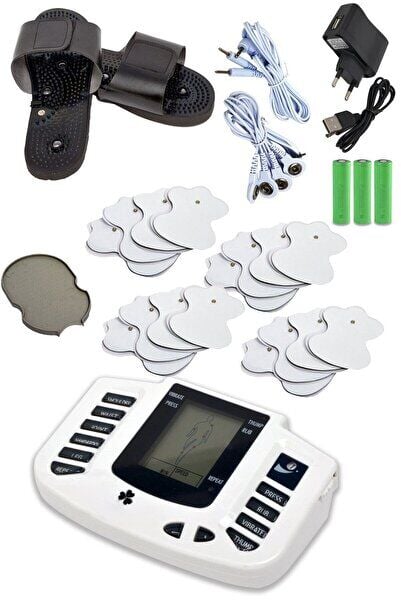 16 Pedli Ve Terlikli Fizik Tedavi Tens Cihazı Masaj Aleti