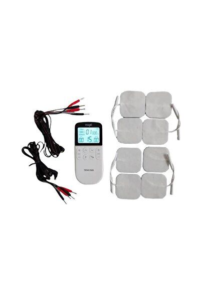 Maxi Pilli Ems Tens Fitness Cihazı 50 Programlı 8 Elektrot