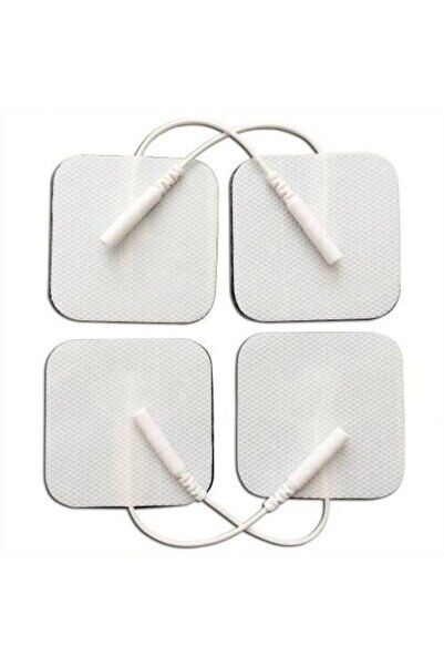 16 Adet Kablolu/soketli Tens Pedi Elektrodu (5x5cm Kare)  , Faturalı
