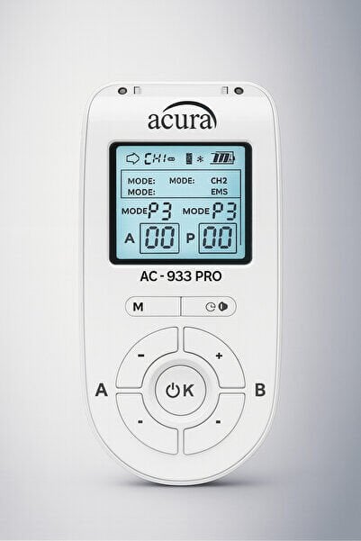 ÇİFT KANALLI TENS MASAJ CİHAZI PRO AC-933