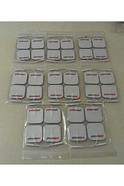 -- Tens Cihazı Kablolu Yedek Elektrot 5x5 Tens Pedi 4 Lü ( 8 Paket )