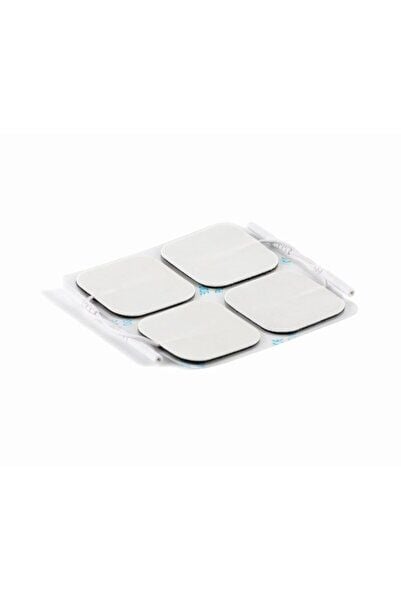 Tens Pedi Kablolu 5x5 Cm Kablolu Elektrod 4 Adet Iğne Uçlu Giriş