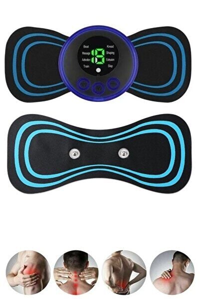 Tüm Vücut Masaj Aleti 1 Cihaz 1 Yedek Ped Tens Masaj Elektronik Kas Çalıştırıcı