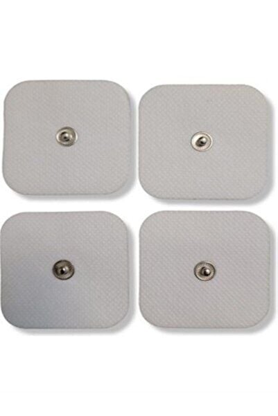 Tens Elektrodu Yapışkanlı 5 X 5 Cm 4'lü Paket Tens Pedi Çıt Çıtlı