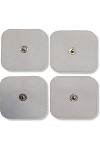 Tens Elektrodu Yapışkanlı 5 X 5 Cm 4'lü Paket Tens Pedi Çıt Çıtlı