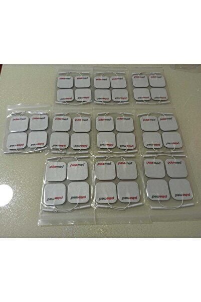 -- Tens Cihazı Kablolu Yedek Elektrot 5x5 Tens Pedi 4 Lü ( 10 Paket )