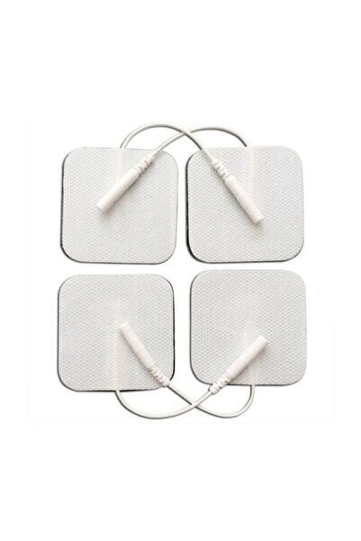 FİZYOPOL Tens Cihazı Kablolu Yedek Elektrot- 5x5 Tens Pedi 4 Lü PEDİ YEDEK PARÇA