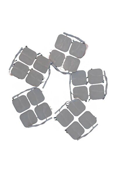 Kendinden Yapışkanlı Kablo Tensi Pedleri 50x50 mm, 4'lü Set, 20 Adet