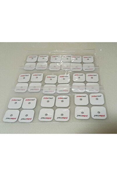 -- Tens Cihazı Çıt Çıtlı Yedek Elektrot 5x5 Tens Pedi 4 Lü ( 9 Paket )