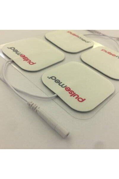 Profesyonel Soketli Tens Pedi Tens Cihazı Elektrodu 4'lu(5paket) Beyaz