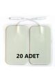 20 Adet Tens Elektrodu 5x9 Kablulu 4 Lü 5 Paket Tens Pedi
