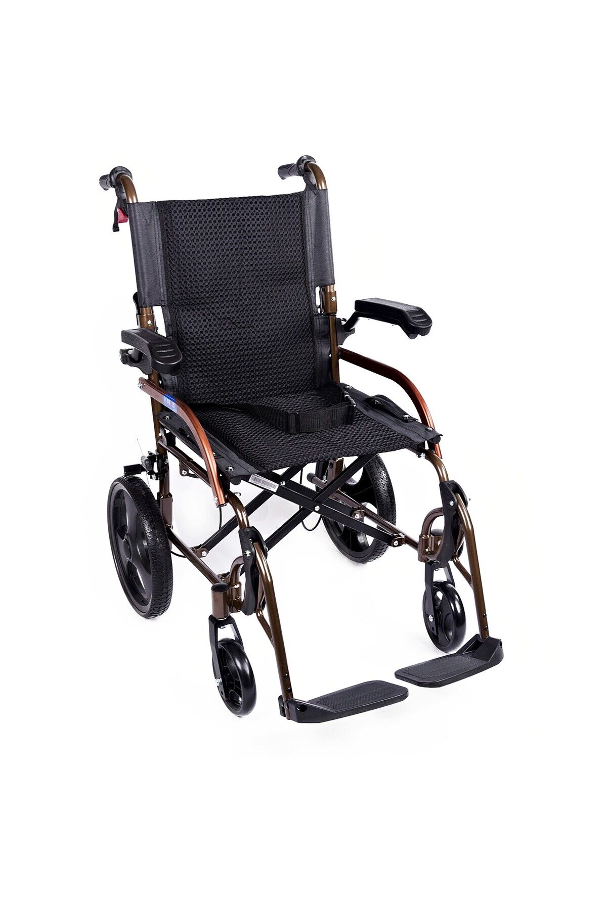 GK863LABJ-12 Jet Black Transfer Alüminyum Tekerlekli Sandalye