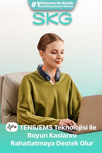 G7 Pro Fold Tens-ems Akıllı Boyun Masaj Aleti/robotu, Mobil App, Isı Terapisi-termoterapi