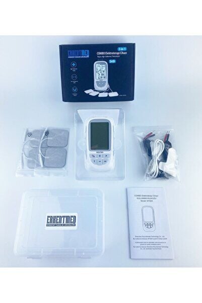 Combo Şarjlı 2 Kanallı Dijital Portatif Tens , Ems , Masaj Cihazı 73 Programlı Bataryalı Tens Cihazı