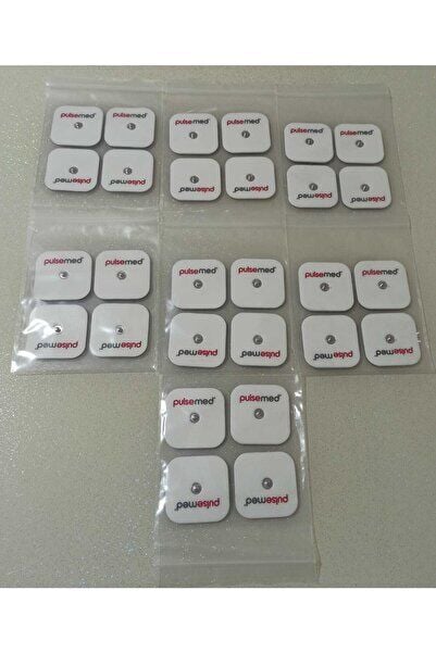 -- Tens Cihazı Çıt Çıtlı Yedek Elektrot 5x5 Tens Pedi 4 Lü ( 7 Paket )