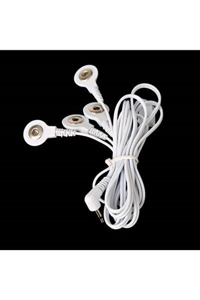 4 Uçlu Tens Kablosu, Masaj Aleti Yedek Parça, Güç ve Konfor Sağlar