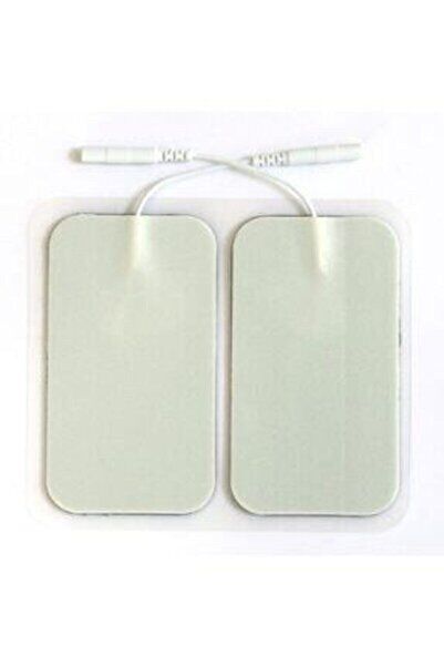 Kablolu 5x9 cm Elektrot Seti, 4'lü Tens Pedi, Sağlıklı Elektrik Destekli