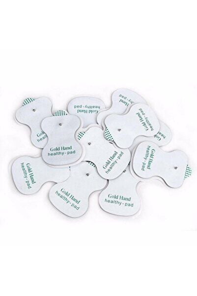 Çıtçıtlı Tens Cihazı Yedek Elektrot 12 Adet Çıt Çıtlı Tens Pedi