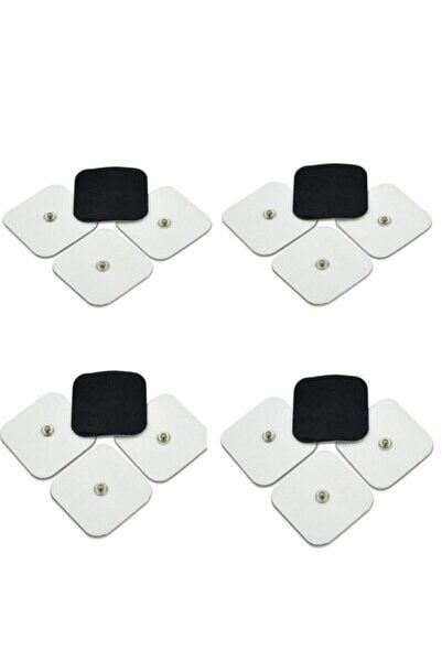 Tens Pedi Kablolu Elektrot Çıtçıtlı 16 Adet 4 Paket