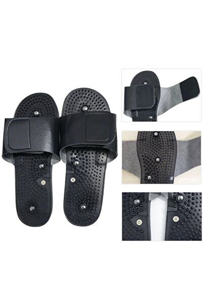 EMS TENS İletken Masaj Terliği | Elyaf Elektrot Ayak Masaj Aksesuarı