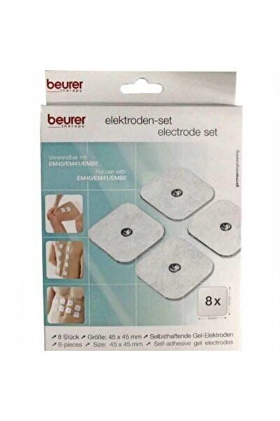 Beurer 8'li Yedek Elektrod Yapıştırıcı Ped - Em 49 - Em 80 - Em 41