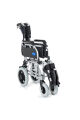 Transfer Tekerlekli Sandalye Silver | 40 cm Oturum,Alüminyum Gövde,Katlanır Sırt DM-337