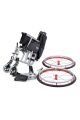 Aktif Tekerlekli Sandalye | Hafif Alüminyum Şase, Quick Release Tekerlek, 15 kg, DM-315